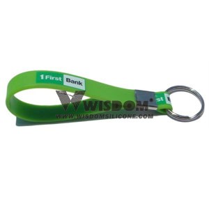 Silicone Key Chain W1904